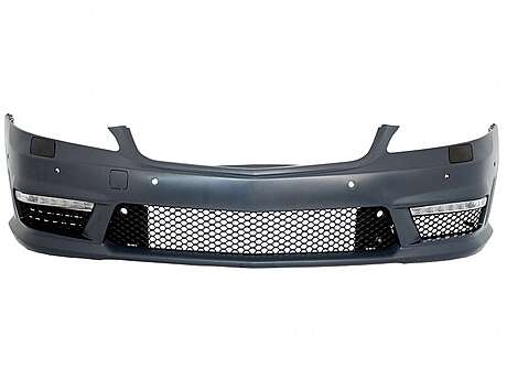 Front Bumper suitable for Mercedes S-Class W221 (2005-2012) S63 S65 Design