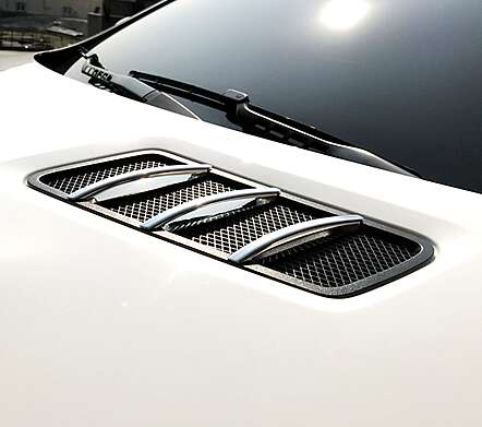 Tomas de Aire de Cofre Cromadas IDFR 1-MB355-04C para Mercedes-Benz C292 GLE Coupe 2015-2020