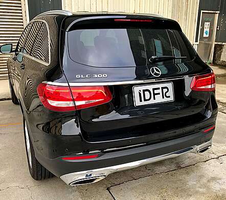 Chrome Trunk Moldings IDFR 1-MB332-10C Mercedes Benz X253 GLC Class 2015-2020