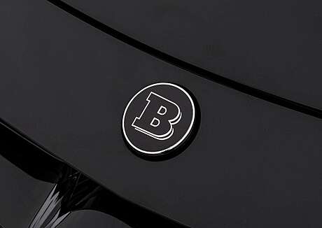 Emblema en la tapa del maletero Brabus para Mercedes GLC (X253) (original, Alemania)