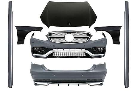 Body Kit suitable for Mercedes E-Class W212 Facelift (2013-2016) E63 Design Side Skirts