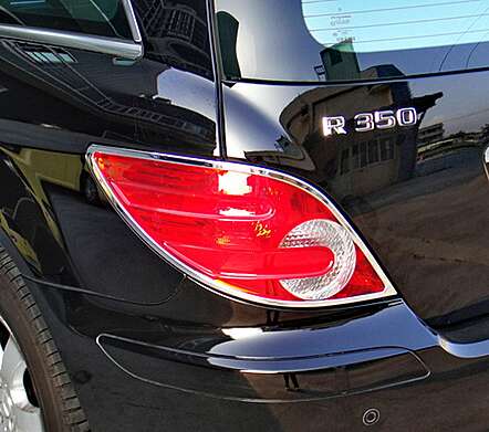 Chrome Tail Lights Trims IDFR 1-MB500-02C Mercedes-Benz W251 R-Class 2006-2010