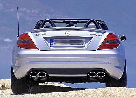 Mercedes AMG R171 SLK55 Rear Diffuser Insert AMG Styled Models