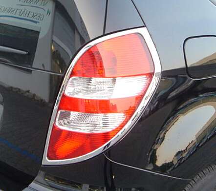 Cubre piloto trasero Chrome IDFR 1-MB002-02C para Mercedes Benz W169 Clase A 2004-2011