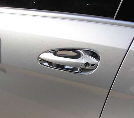 Embellecedores de tiradores de puerta cromados IDFR 1-MB403-06C para Mercedes-Benz W166 ML Class 2011-2016