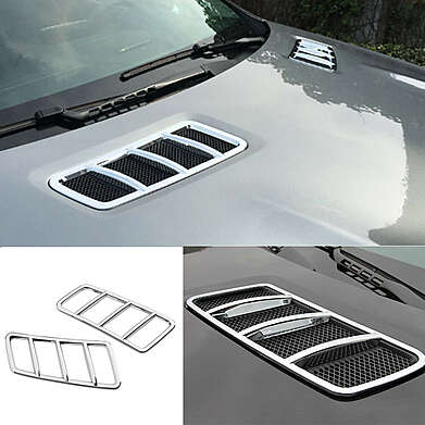 Chrome Hood Air Trims Mercedes-Benz ML W166 GL X166 GLE GLS