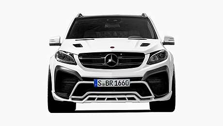 Front Bumper Renegade Design Mercedes Benz GLE 2015-2019