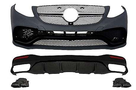 Complete Body Kit suitable for Mercedes GLE W166 SUV 2015-2018