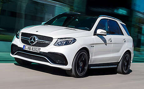 Kit de carrocería aerodinámica GLE63 AMG para Mercedes GLE W166 (original, Alemania)