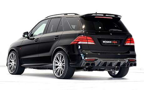 Spoiler de tapa de maletero Brabus 166-450-00-B Mercedes-Benz GLE W166 (original, Alemania)