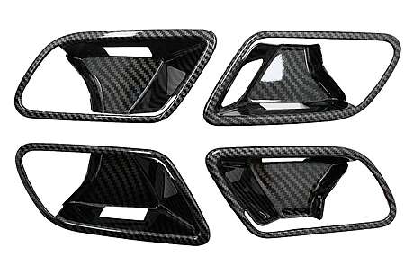 Inner Door Cover Handle Bowl Trim suitable for Mercedes A-Class W177 V177 (2018-Up) LHD Carbon