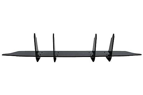 Rear Bumper Extension for Diffuser suitable for Mercedes A-Class W177 Hatchback A45 S (2018-Up) Black