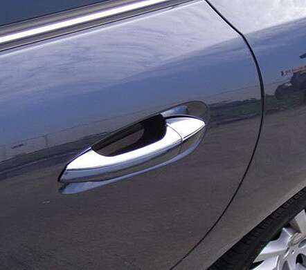 Embellecedores de tiradores de puerta cromados IDFR 1-MB682-08C para Mercedes-Benz R172 SLK Class 2011-2015