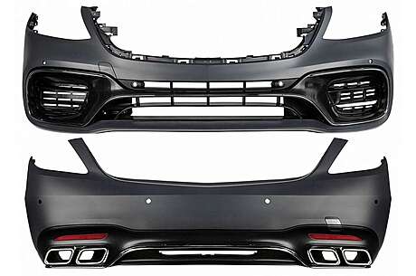 Body Kit suitable for Mercedes S-Class W222 Facelift (2013-06.2017) S63 Design