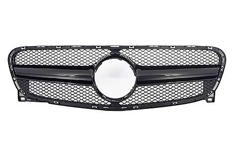 Front Grille suitable for Mercedes GLA-Class X156 (2014-2016) GLA45 Design Black