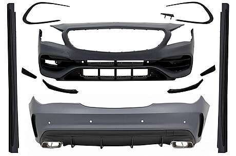 Complete Body Kit suitable for Mercedes CLA C117 W117 (2013-2018) Facelift CLA45 Design