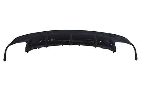 Rear Diffuser suitable for Mercedes CLA W117 X117 Shooting Brake (2013-2018) Sport Pack Matte Black