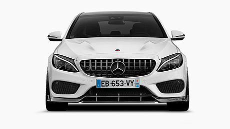 Front Bumper Lip Spoiler Renegade Design Mercedes W205 C-Class 2014-2019