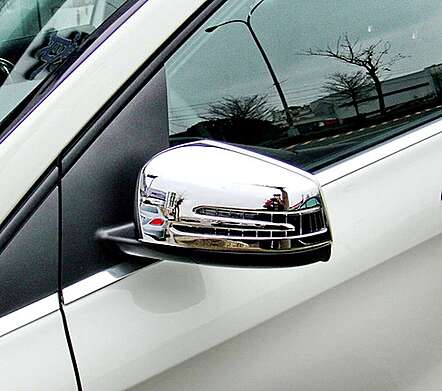Chrome Mirror Cover IDFR 1-MB053-04C Mercedes-Benz W246 B Class 2015-2019