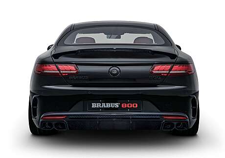 Spoiler de tapa de maletero (carbono) Brabus 217-460-00-B para Mercedes S63 AMG Coupe restyling (C217) 2018-2021