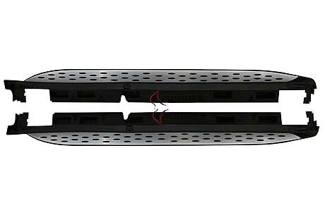 Running Boards suitable for Mercedes GL-Class X166 (2012-2015) GLS-Class Facelift (2016-2018) Side Steps with LED Courtesy Light