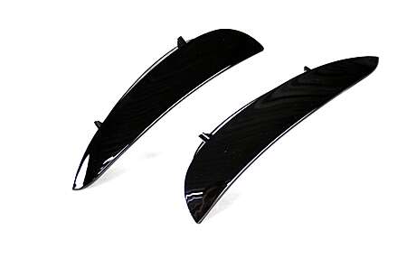 Front Bumper Black Air Plate AMG Style Mercedes Benz W213 E-Class 2016-2019