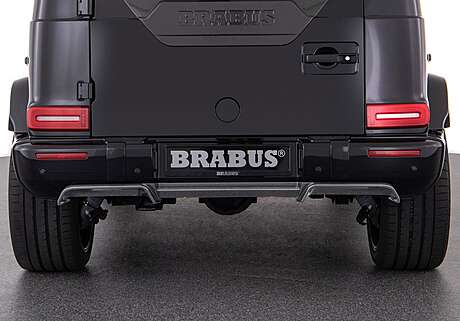 Difusor de parachoques trasero (carbono) Brabus 464-463-00-B Mercedes G63 W464 / W463A nuevo (original, Alemania)