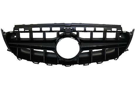 Central Grille suitable for Mercedes E-Class W213 S213 C238 A238 (2016-2019) Black E63 Design