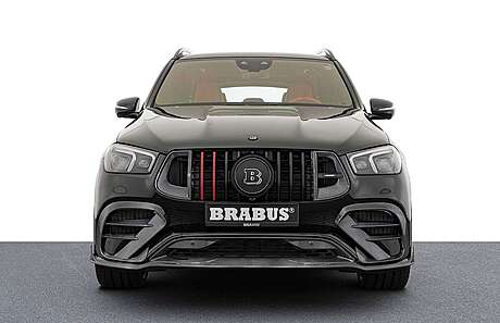 Spoiler de parachoques delantero (carbono) Brabus 167-263-99-B para Mercedes GLE63 AMG W167 (original, Alemania)