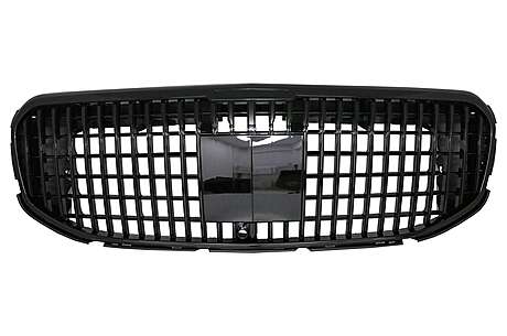 Front Grille suitable for Mercedes GLS SUV X167 (2019-2022) M-Design Black