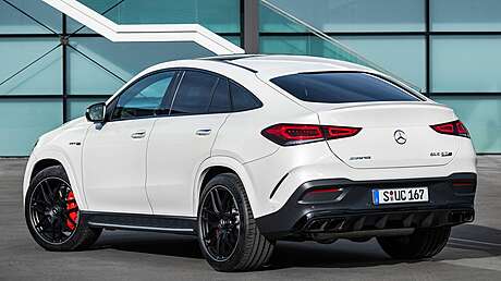 Difusor de parachoques trasero con boquillas GLE63 AMG para Mercedes GLE Coupe C167 (original, Alemania)