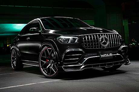 Kit de carrocería aerodinámica WALD Black Bison para Mercedes GLE-Coupe C167 (original, Japón)