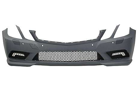 Front Bumper suitable for Mercedes E-Class C207 W207 A207 (2009-2012) Coupe Cabrio Sport Line Design