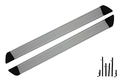 Running Boards Side Steps suitable for NISSAN Qashqai J10 (2007-2013)