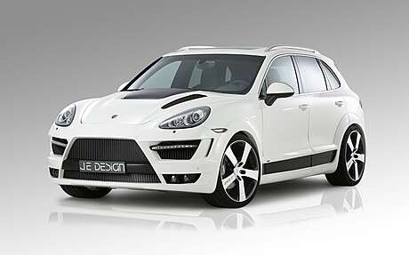 Kit de carrocería aerodinámica JE Design Progressor para Porsche Cayenne 958 (original, Alemania)