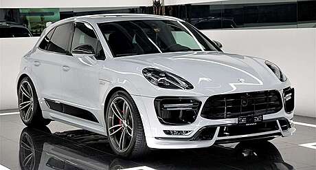 Faldones laterales TechArt B95.100.340.009 para Porsche Macan restyling 2019-2023 (original, Alemania)