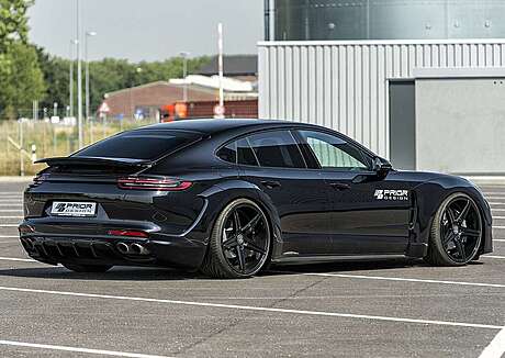 Rear Bumper Diffuser Prior Design 4260609894448 Porsche Panamera 971