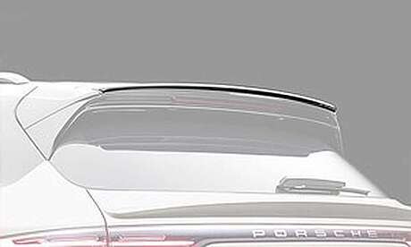 Spoiler de la tapa del maletero (superior) (para Turbo) Techart 09Y.100.650.009-T para Porsche Cayenne E3 (original, Alemania)