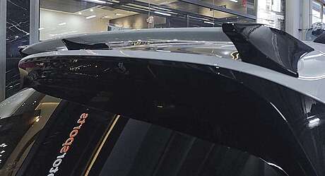 Spoiler de tapa de maletero (superior) Techart 09Y.100.651.009-T para Porsche Cayenne E3 (original, Alemania)