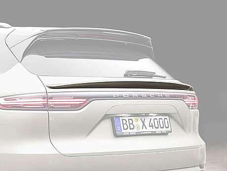 Spoiler de tapa de maletero (inferior) Techart 09Y.100.700.009-T para Porsche Cayenne E3 (original, Alemania)