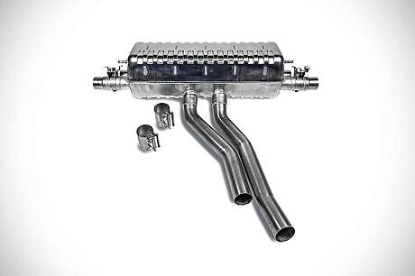 Silenciador (con ajuste de nivel de sonido) Techart 09Y.310.600.009-T para Porsche Cayenne E3 (original, Alemania)