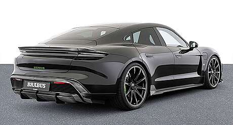 Spoiler de tapa de maletero (carbono) Brabus 9TY-460-99 para Porsche Taycan (original, Alemania)