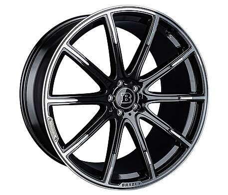 Disco de rueda Brabus Monoblock Z Platinum Edition (forjado) R22x11,5 para Porsche Taycan (original, Alemania)