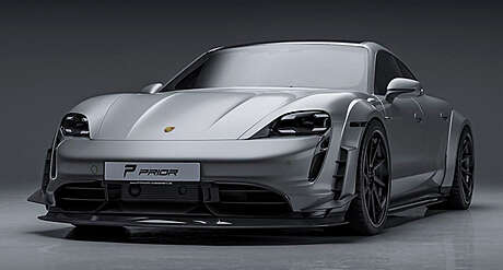 Kit aerodinámico de carrocería Prior Design PDT1 para Porsche Taycan (original, Alemania)