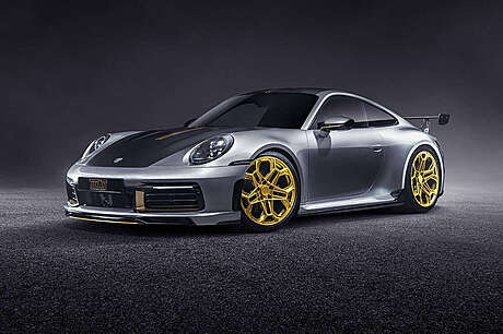Kit de carrocería aerodinámica Techart para Porsche 911 992 (original, Alemania)