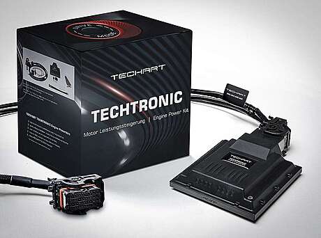Techart 092.300.530.009-T Unidad de aumento de potencia Chip-tuning para Porsche 911 992 Carrera S / 4S (de 450 a 530 cv) (original, Alemania)