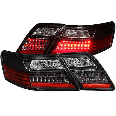 Diodo de óptica trasera negro Anzo 321163 para Toyota Camry 2007-2009