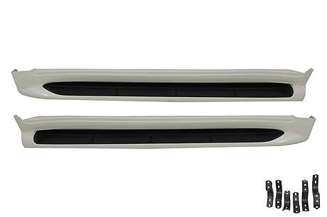 Running Boards Side Steps suitable for TOYOTA Land Cruiser FJ200 Facelift (2015-up) OEM Design