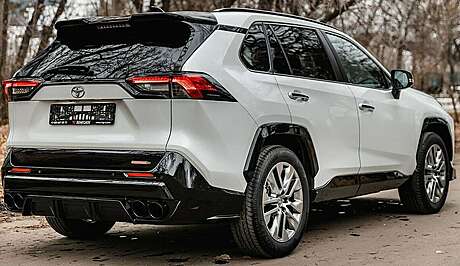 Rear Bumper Diffuser Renegade Design Toyota RAV4 XA50 2019-2023