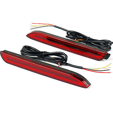 Reflectores Parachoques Trasero LED Rojo Toyota RAV4 2019-2023